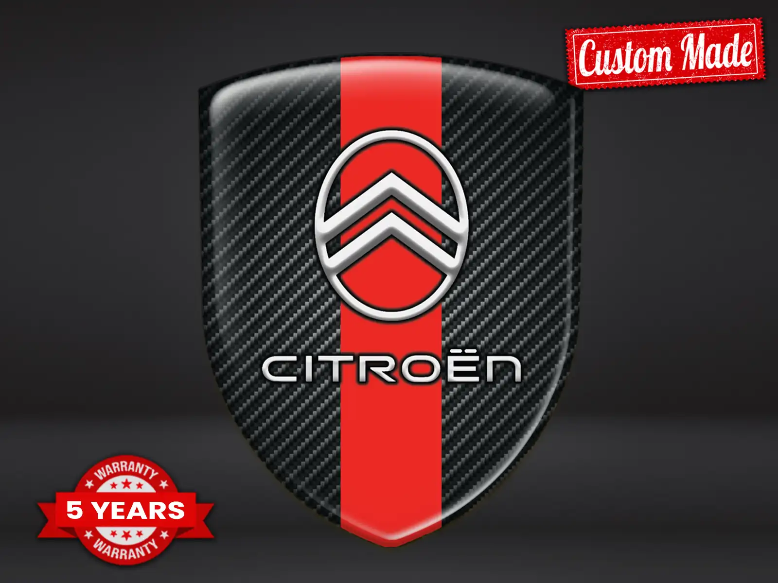 Citroen Fensteraufkleber Premium Universal Stern Auto